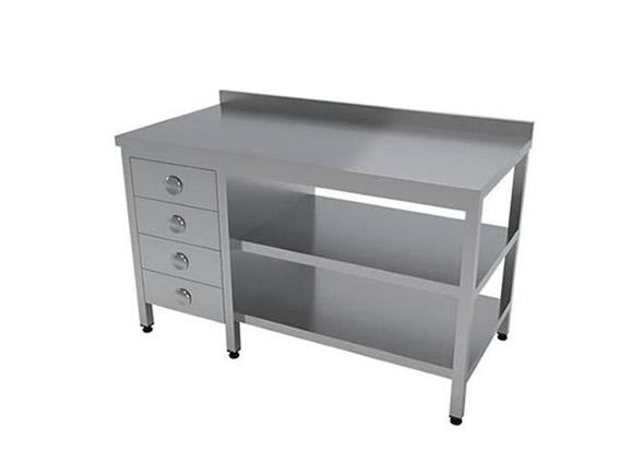 Çalışma Counterı Taban Shelflı Ara Shelflı Blok Çekmeceli