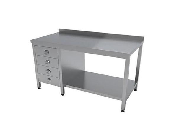 Çalışma Counterı taban Shelflı blok çekmeceli