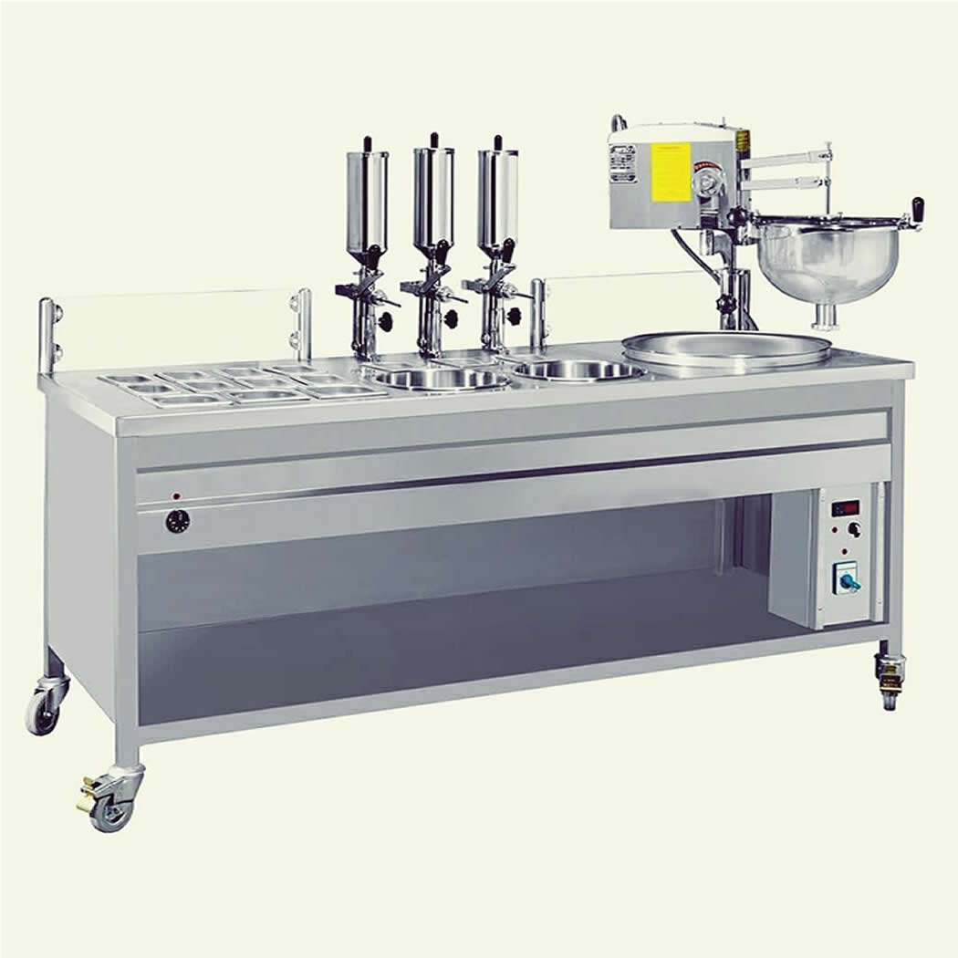 çikolatalı Dolgu Lokma Tezgahı Makinesi