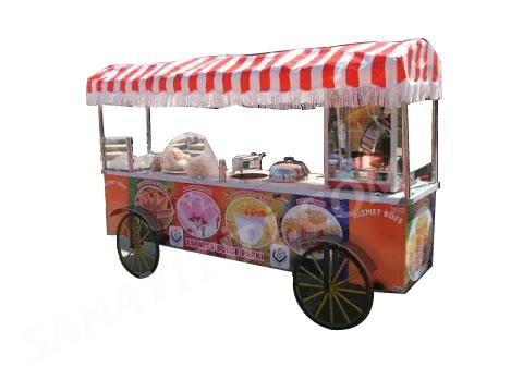 çubukta Patates   Bardakta Mısır   Pamuk şeker   Popcorn Arabası