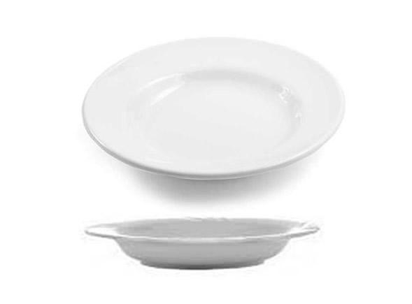 12 ADET 21 cm Kırılmaz Mika Çukur Yemek Tabağı