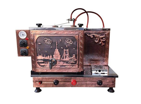 2 Demlikli Full Otomatik Bakır çay Kazanı