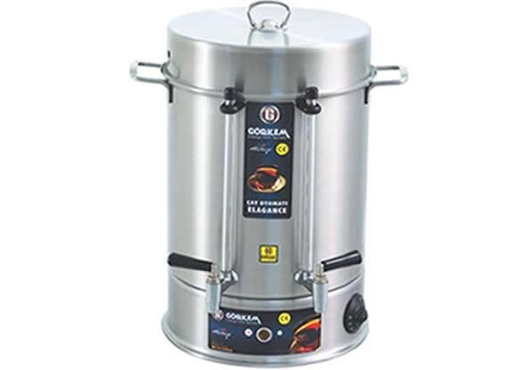 250 Bardak Çelik Musluklu Çay Makinası Otomatı