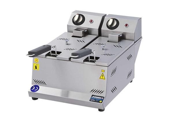 3-3 Lt çiftli Büfe Sanayi Tipi Fritöz