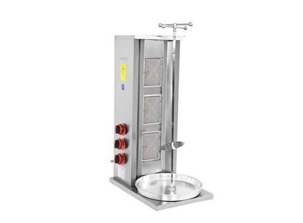 3 Radyanlı Doğalgazlı Belgeli Döner Ocağı