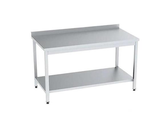 304 Chrome-Nikel Çalışma Counterı Taban Shelflı