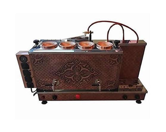 4 Demlikli Full Otomatik Bakır çay Kazanı