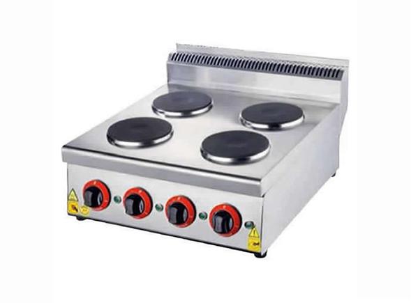 4 Gözlü Endüstriyel  Elektrikli Pleyt Ocak