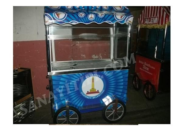 4 Wheelli Pilav Arabası