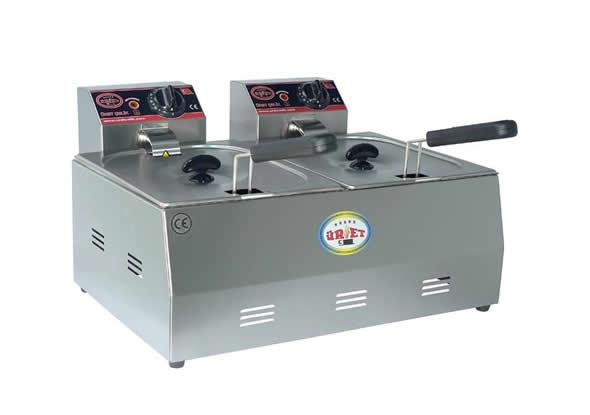 5+5 Lt Setüstü Fritöz