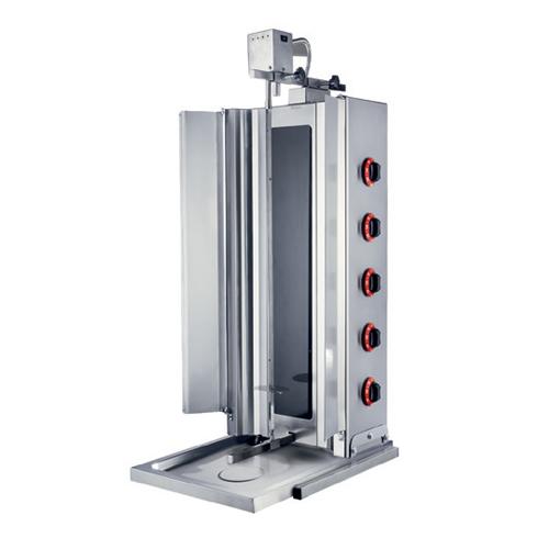 5 Radyanlı Elektrikli üstten Motorlu Döner Ocağı