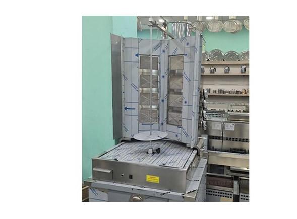 8 Radyanlı Alttan Motorlu Döner Ocağı