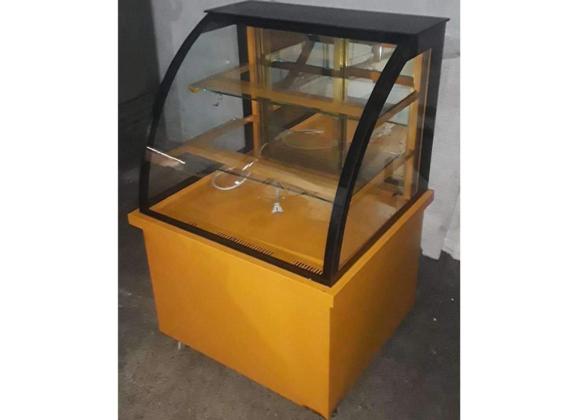 80 cm Bombe Camlı Pasta Dolabı