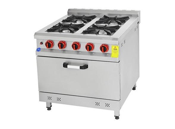 80x80 Doğalgazlı Fırınlı Ocak Kuzine