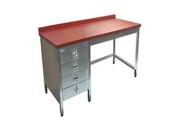 Blok Çekmeceli Polietilen Çalışma Tezgahı