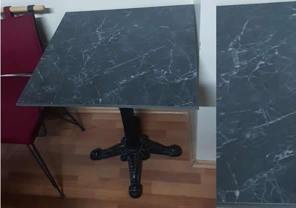 Döküm Ayaklı Sabit Masa