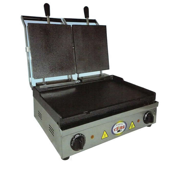 Düz Çift Kapaklı Tost Makinesi