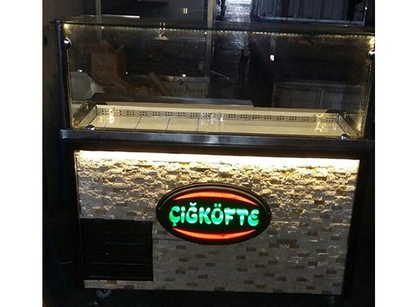 Dekoratif Taşlı çiğ Köfte Dolabı