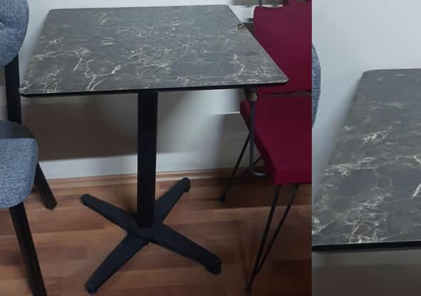 Demir Ayaklı Sabit Masa