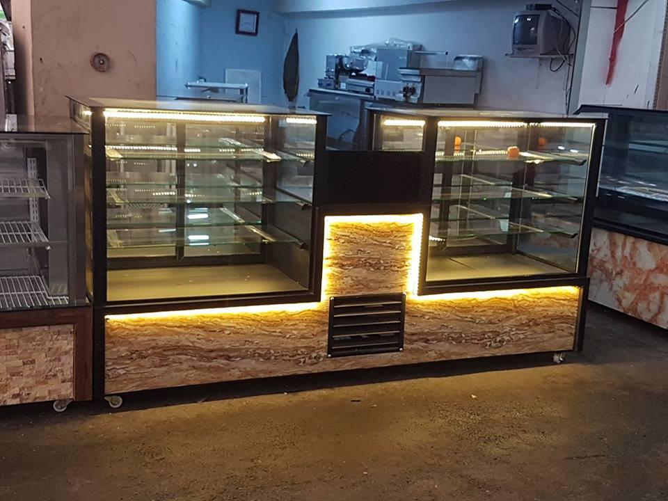 Desenli Yaş Pasta Ve Kuru Pasta Dolap Takımı