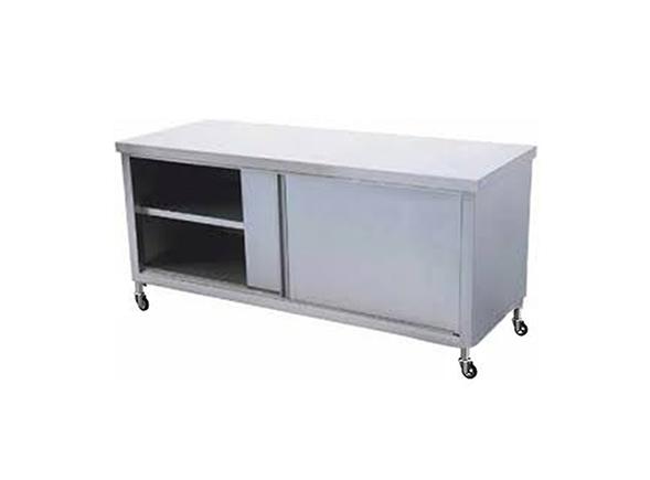 Haraketli Orta Tip Dolaplı Çalışma Tezgahı