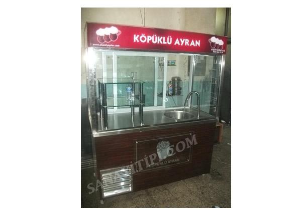 köpüklü ayran stand?