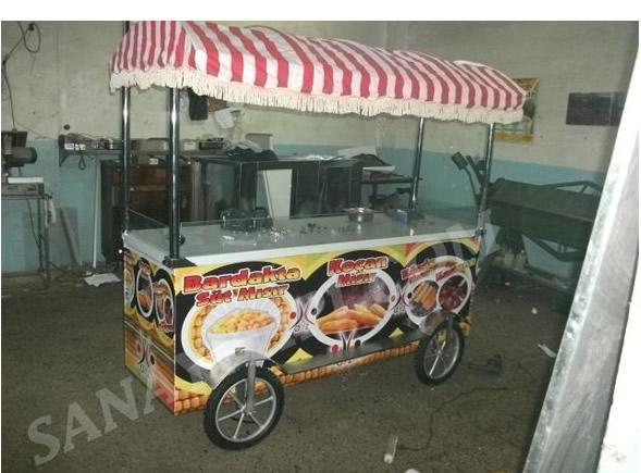 Közde Mısır -Közde Kestane- Koçan Mısır- Bardakta Mısır arabası