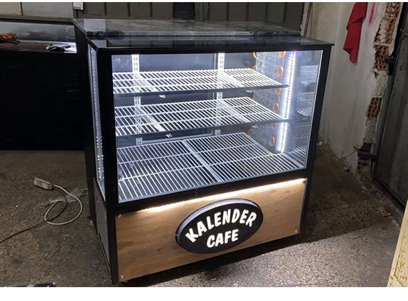 Led Tabelalı Mobilyalı Kebap Dolabı