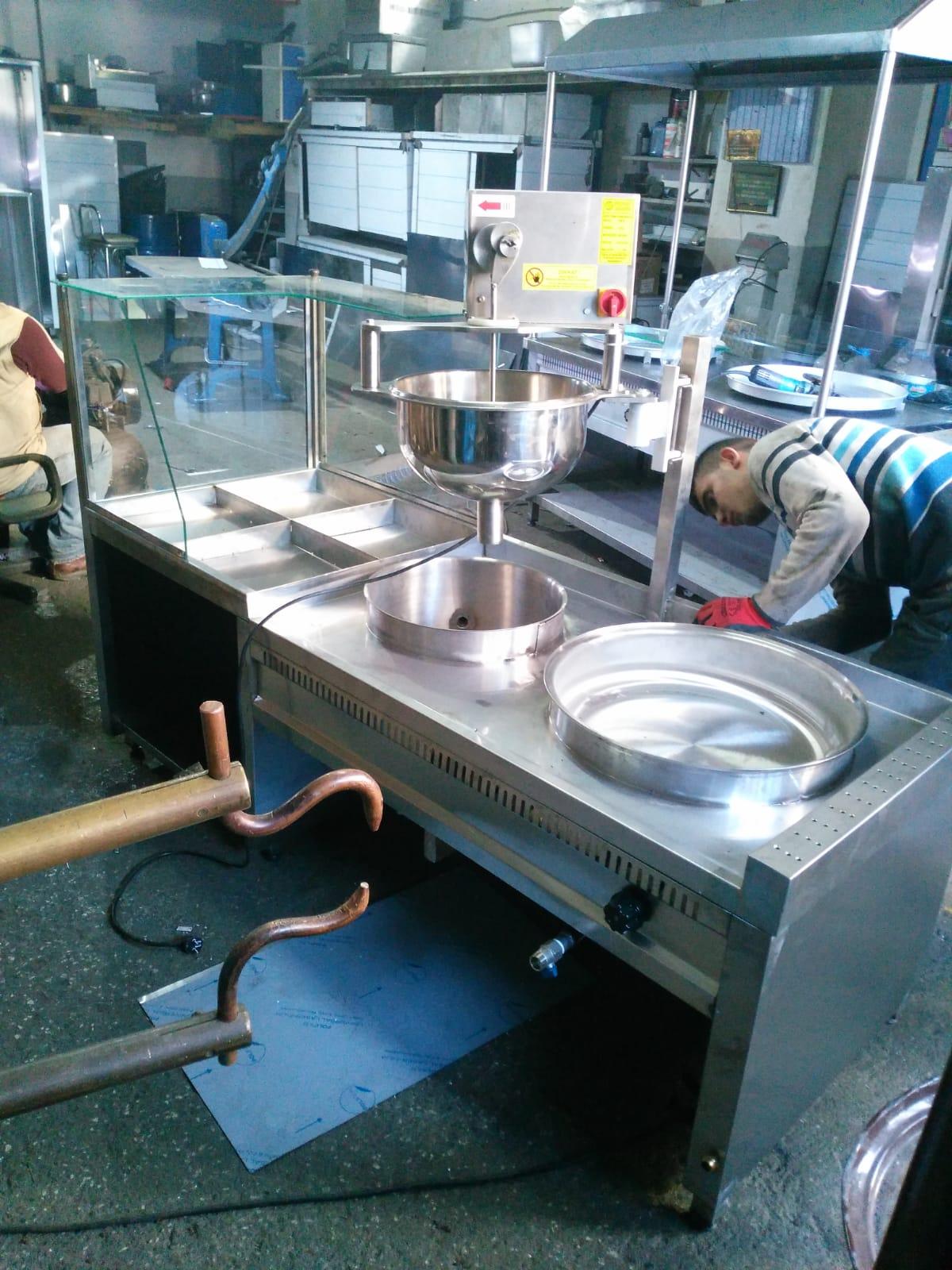 Lokma Pişirme şerbetleme Ve Sunum Tezgahı