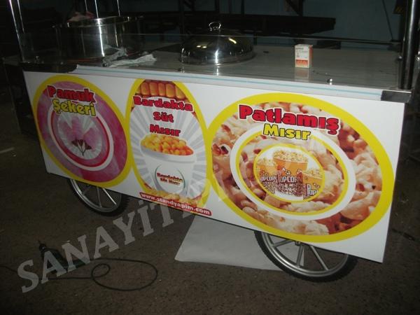 Popcorn  Bardakta Mısır  Pamuk Şeker Arabası