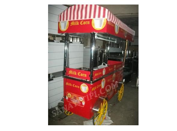 Popcorn + Pamuk Şeker + Bardakta Mısır Arabası