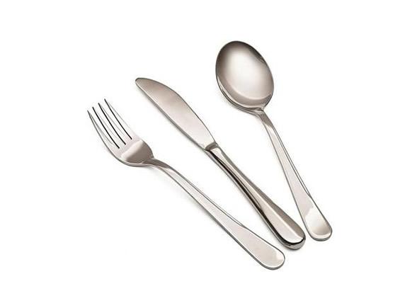 Restoran ve Hoteller 304 Kalite Akdeniz Modeli Çatal, Kaşık, Bıçak,Tatlı Çatal, Tatlı Kaşık Seti