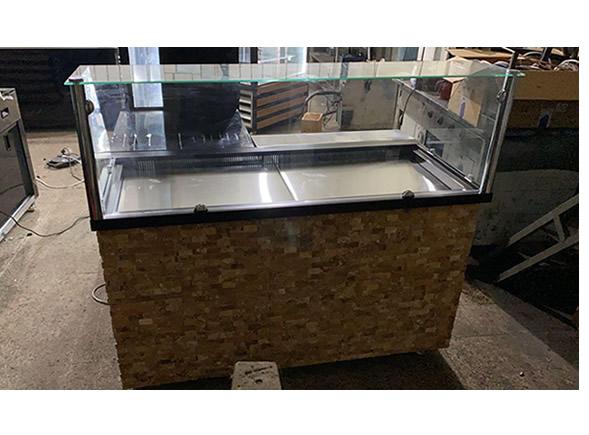 Sarı Doğaltaşlı Çiğ Köfte Dolabı