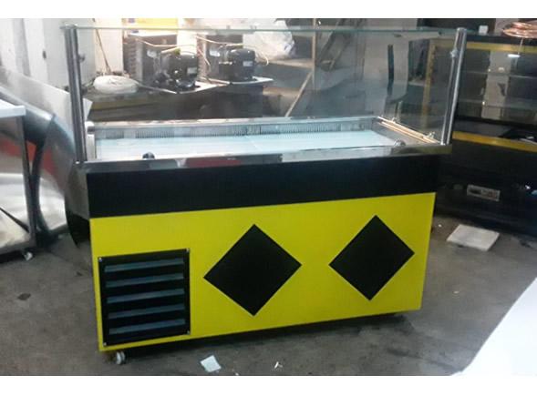 Sarı Model çiğköfte Dolabı