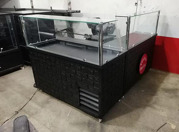 Siyah Çiğ Köfte Dolap Takımı