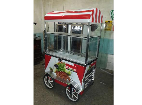 Soğutmalı çiğ Köfte Arabası