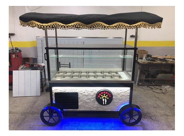 Soğutuculu Kahvaltı Arabası