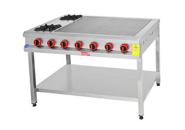 Tüplü Doğalgazlı Bazlama Ocağı