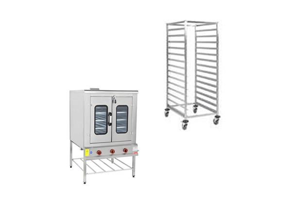 Tüplü Pasta Börek ve Tepsi Taşıma Arabası