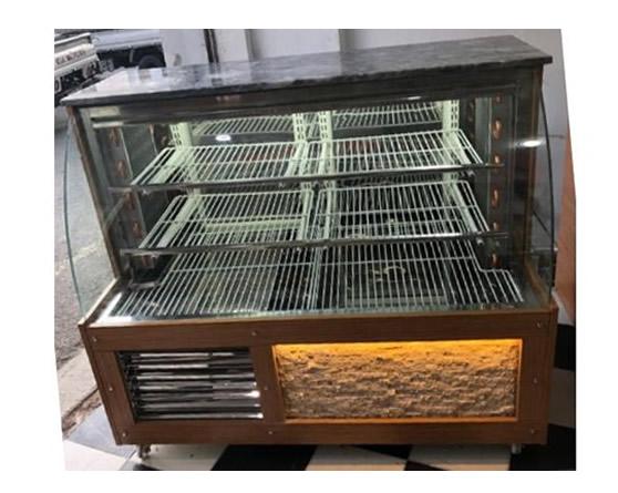 Taş Motifli Kebap Bakkal Dolabı