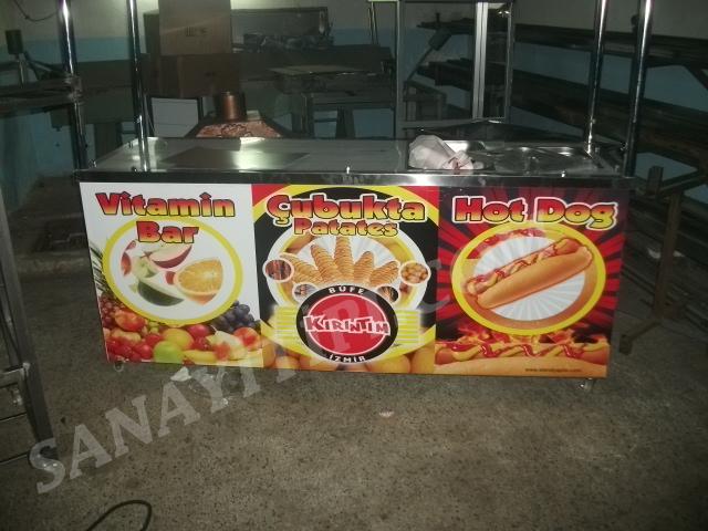 Vitamin Bar + Çubukta Patates + Hotdog