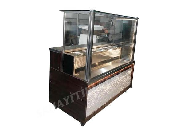 Waffle + Çikolata Şelalesi Meyve Dolabı