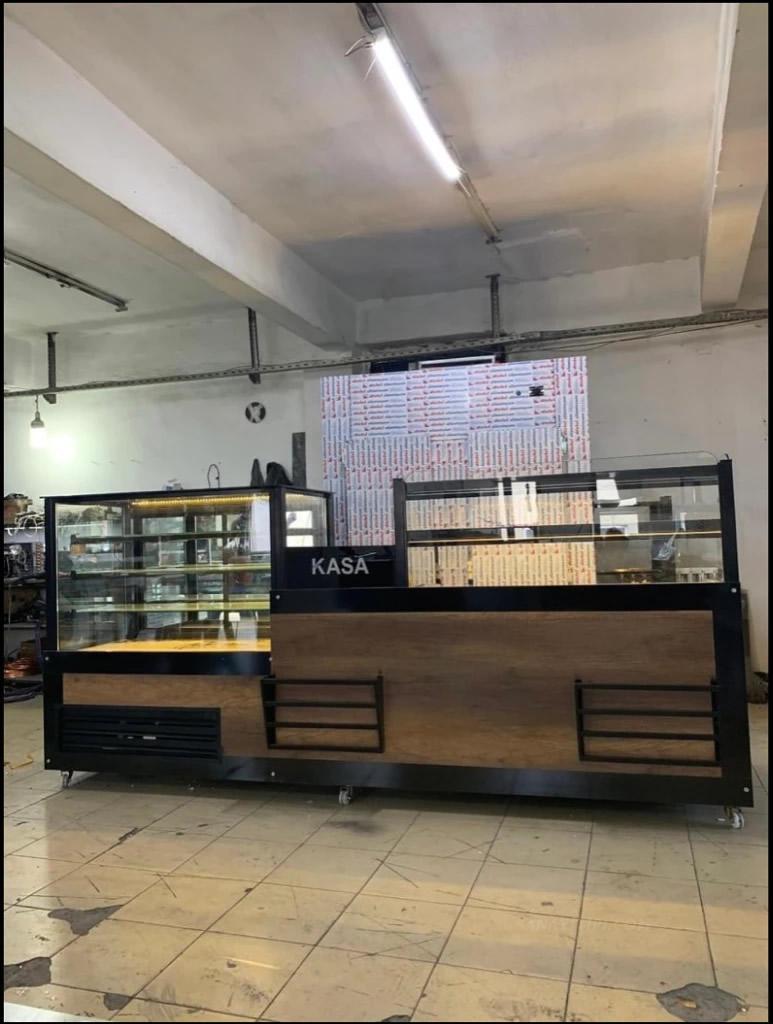 Yaş Kuru Pasta ve Kurabiyelik Teşhir Dolabı