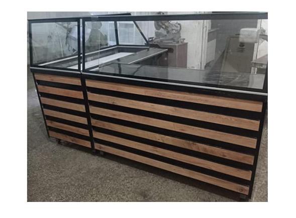 Yatık Camlı Çiğ Köfte Dolabı ve Tezgahı