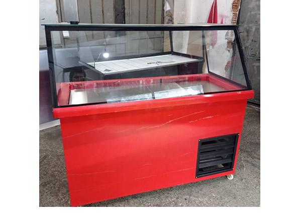 Yeni Nesil Yatık Üflemeli Soğutmalı Çiğ Köfte Dolabı