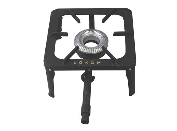 Yer Ocağı Döküm Tek Yanışlı Brülör Tek Girişli Volkan Ocak