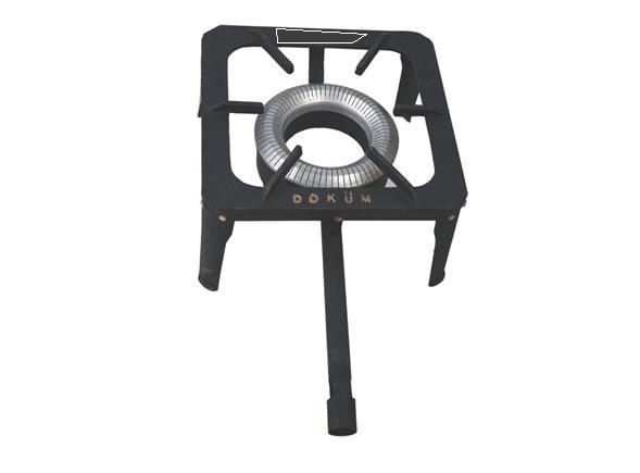 Yer Ocağı Döküm Tek Yanışlı Brülör Tek Girişli Volkan Ocak