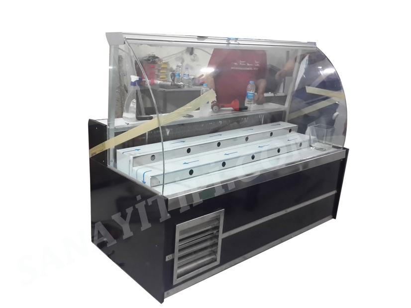 Yuvarlak Tip Waffle Dolabı